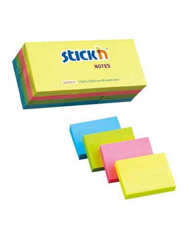 NOTAS ADHESIVAS 38x51 FLUOR 21532 STICK´N
