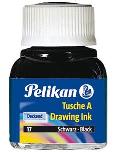 TINTERO CRISTAL TINTA CHINA PELIK. NEGRO