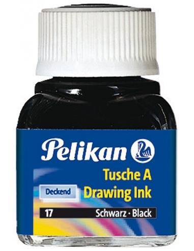 TINTERO CRISTAL TINTA CHINA PELIK. NEGRO