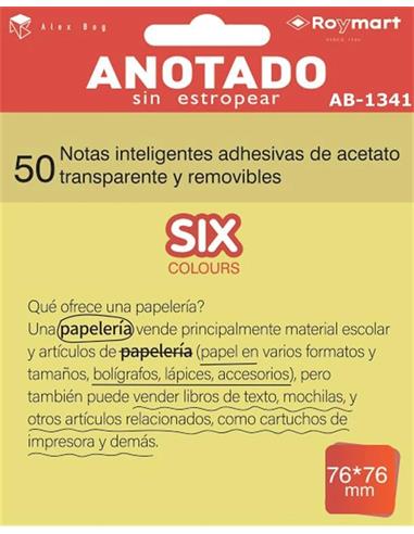 TACO 50 NOTAS INTELIG. ACETATO AB-1341