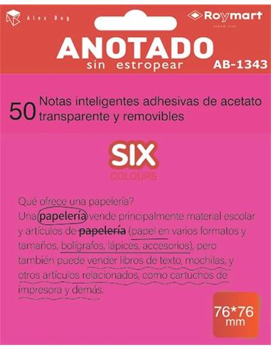 TACO 50 NOTAS INTELIG. ACETATO AB-1343