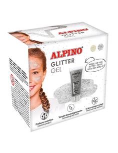 ESTUCHE 6 GLITTER GEL PLATA DL000615