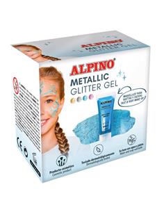 EST. 6 GLITTER GEL METAL. AZUL DL000613