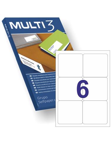 CAJA ETIQUETAS MULTI3 R-10500 99,1x93,1 100H