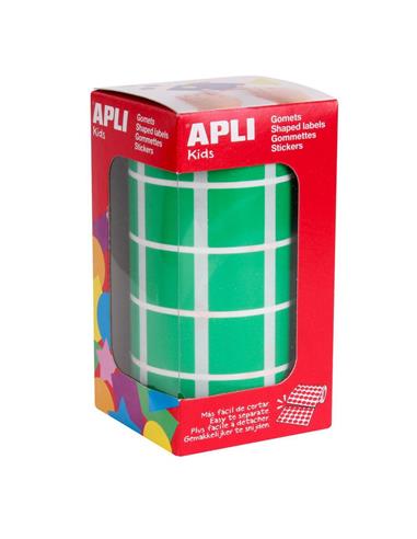 ROLLO GOMETS CUAD. 20x20 VERDE 4878