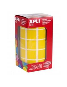 ROLLO GOMETS CUAD. 20x20 AMAR. 4875