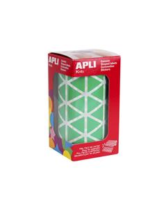 ROLLO GOMETS TRIANG. 20 MM. VERDE 4870