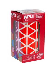 ROLLO GOMETS TRIANG. 20 MM. ROJO 4869