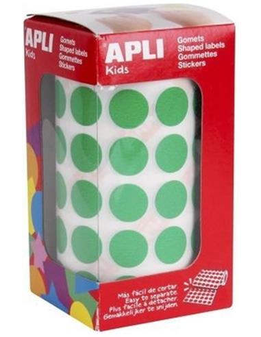 ROLLO GOMETS RED. 15 MM. VERDE 4858