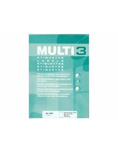 CAJA ETIQUETAS MULTI3 R-10533 210x297 500H