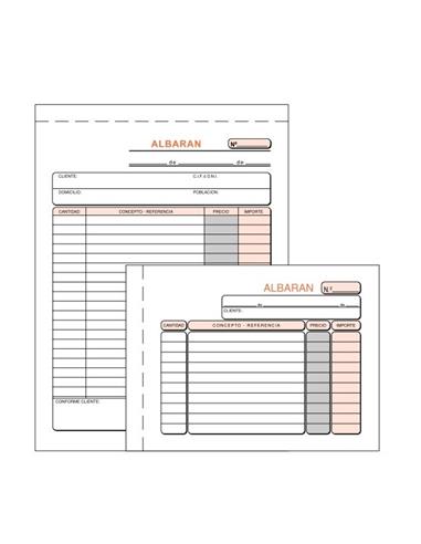 TALONARIO 4º ALBARANES TRIPLICADO T-122