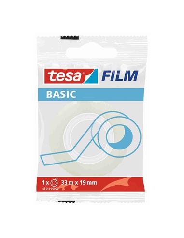 ROLLO CINTA ADHESIVA 33x19 TESA BASIC