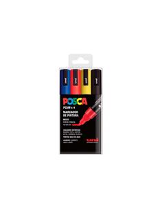 ESTUCHE 4 ROTULADOR POSCA 182634681