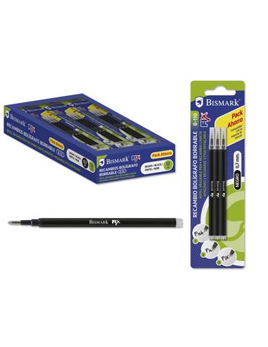 PACK 3 RECAMBIO BOLIG. BORR. NEGRO 327533