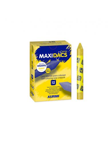 CERAS MAXIDACS AMARILLO CL. 12 UDS.DX060103