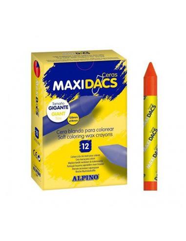 CERAS MAXIDACS NARANJA 12 UDS.DX060106