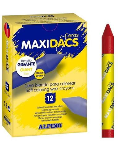 CERAS MAXIDACS ROJO 12 UDS.DX060109