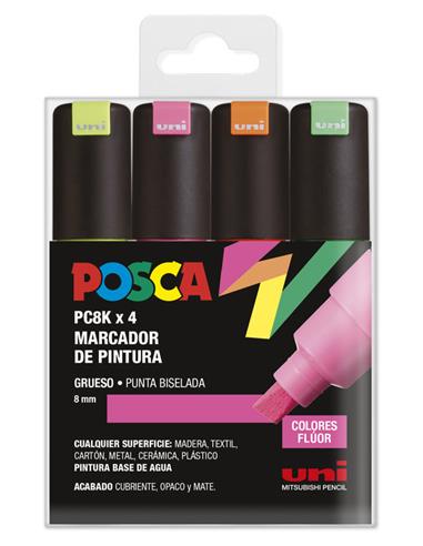 ESTUCHE 4 ROTULADOR POSCA 182634858