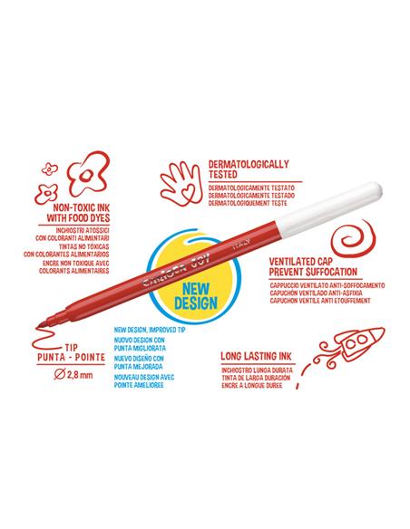 C/ROTULADOR CARIOCA 12/C JOY