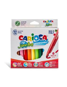 C/ROTULADOR JUMBO 12/C CARIOCA