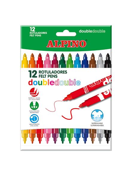 C/ROTULADOR ALPINO 10/C DOUBLE