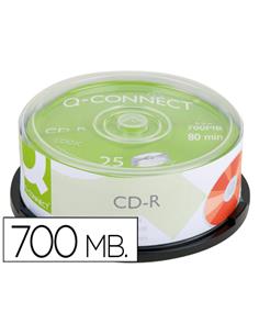 CD-R CONNECT TARRINA 25UN.80M KF00420