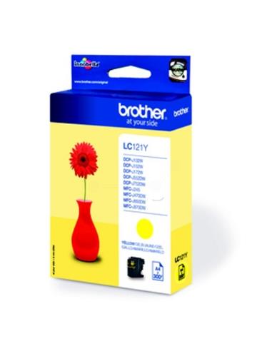 CARTUCHO BROTHER LC-121 AMARILLO