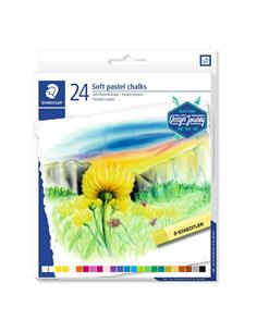 C/CERAS PASTEL 24COL. STAEDTLER 2430C24