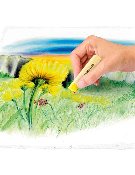 C/CERAS PASTEL 24COL. STAEDTLER 2430 C24