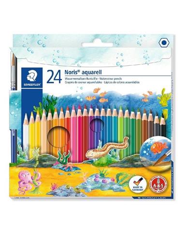 C/LAPIZ ACUARELABLE 24C STAEDTLER 14410NC24