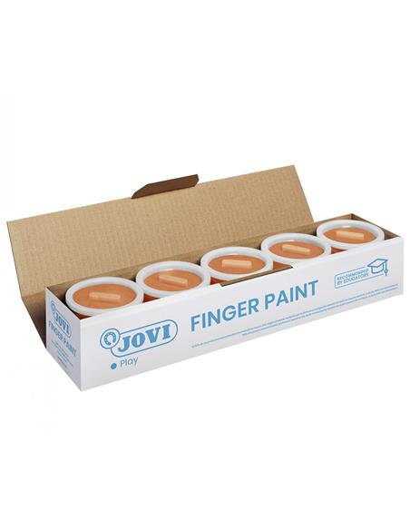 BOTE PINT.DEDOS PEQUEÑA NARANJA