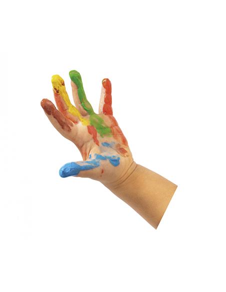 BOTE PINTURA DEDOS 125 ML. ROJO