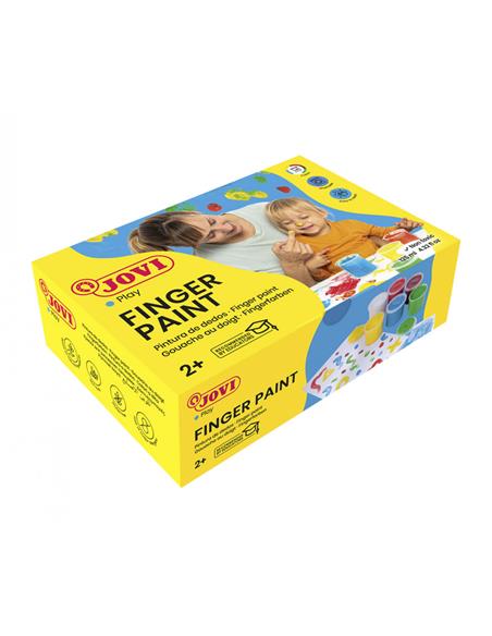 PINTURA DEDOS 125 ML. 6/COL. 560/S JOVI