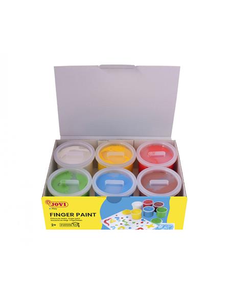 PINTURA DEDOS 125 ML. 6/COL. 560/S JOVI