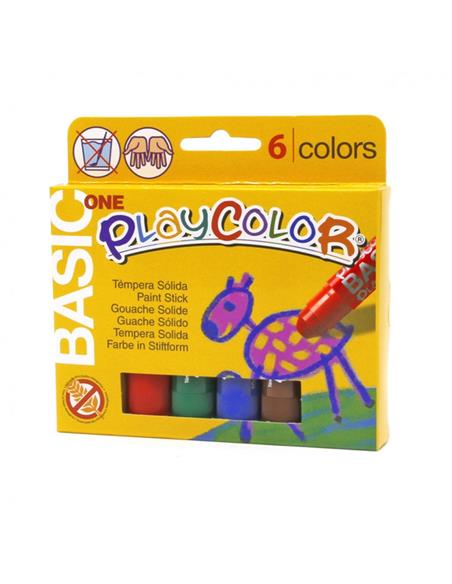 TEMPERA SOLIDA PLAYCOLOR 6/COL 10711