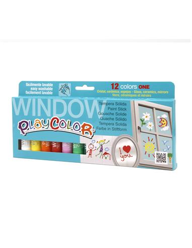 TEMPERA SOLIDA PLAYCOLOR WINDOW 12/C