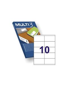CAJA ETIQUETAS MULTI3 R-10499 99,1x57,0 100H