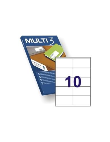 CAJA ETIQUETAS MULTI3 R-10499 99,1x57,0 100H