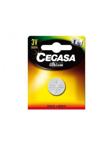 PILA LITIO BOTON CR2016 CEGASA 3V