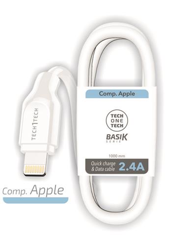 CABLE IPHONE 2.4A 1 METRO TEC2902
