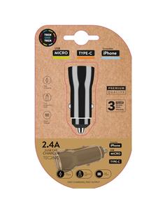 CARGADOR DOBLE MECHERO NE TEC2802