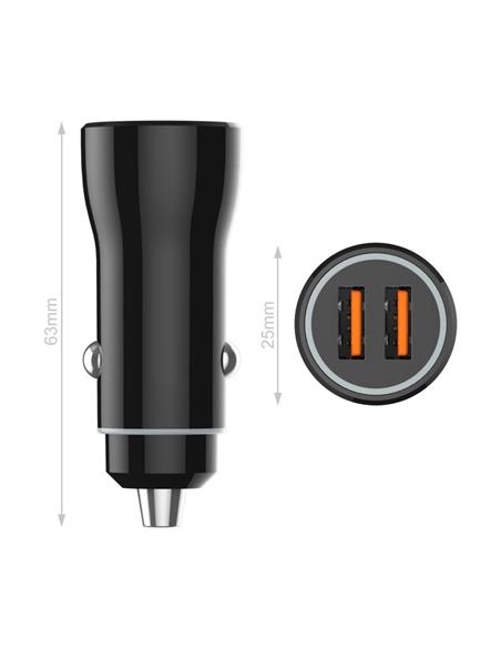 CARGADOR DOBLE MECHERO NE TEC2802