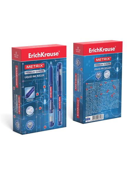 BOLIGRAFO ERK METRIX ROLLER AZUL 45479