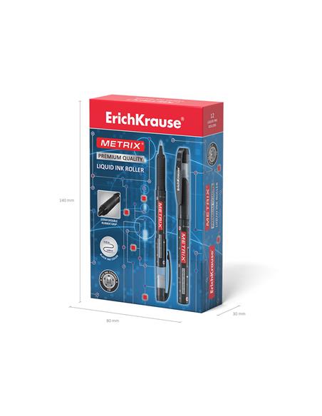 BOLIGRAFO ERK METRIX ROLLER NEGRO 45480