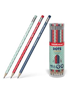 LAPICERO ERK TRIANG. HB DOTS 56009 (B/42)