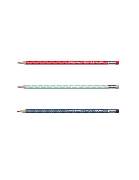 LAPICERO ERK TRIANG. HB DOTS 56009 (B/42)