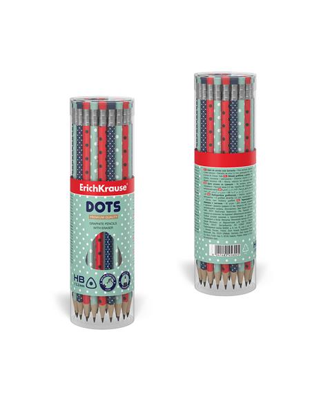 LAPICERO ERK TRIANG. HB DOTS 56009 (B/42)