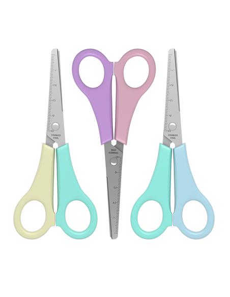 TIJERA ESCOLAR ERK 13,5 CM PASTEL 56920