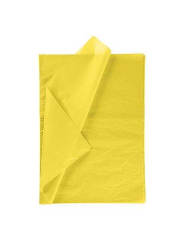 MANO PAPEL SEDA 50x76 AMARILLO 25H