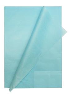 MANO PAPEL SEDA 50x76 AZUL CLARO 25H